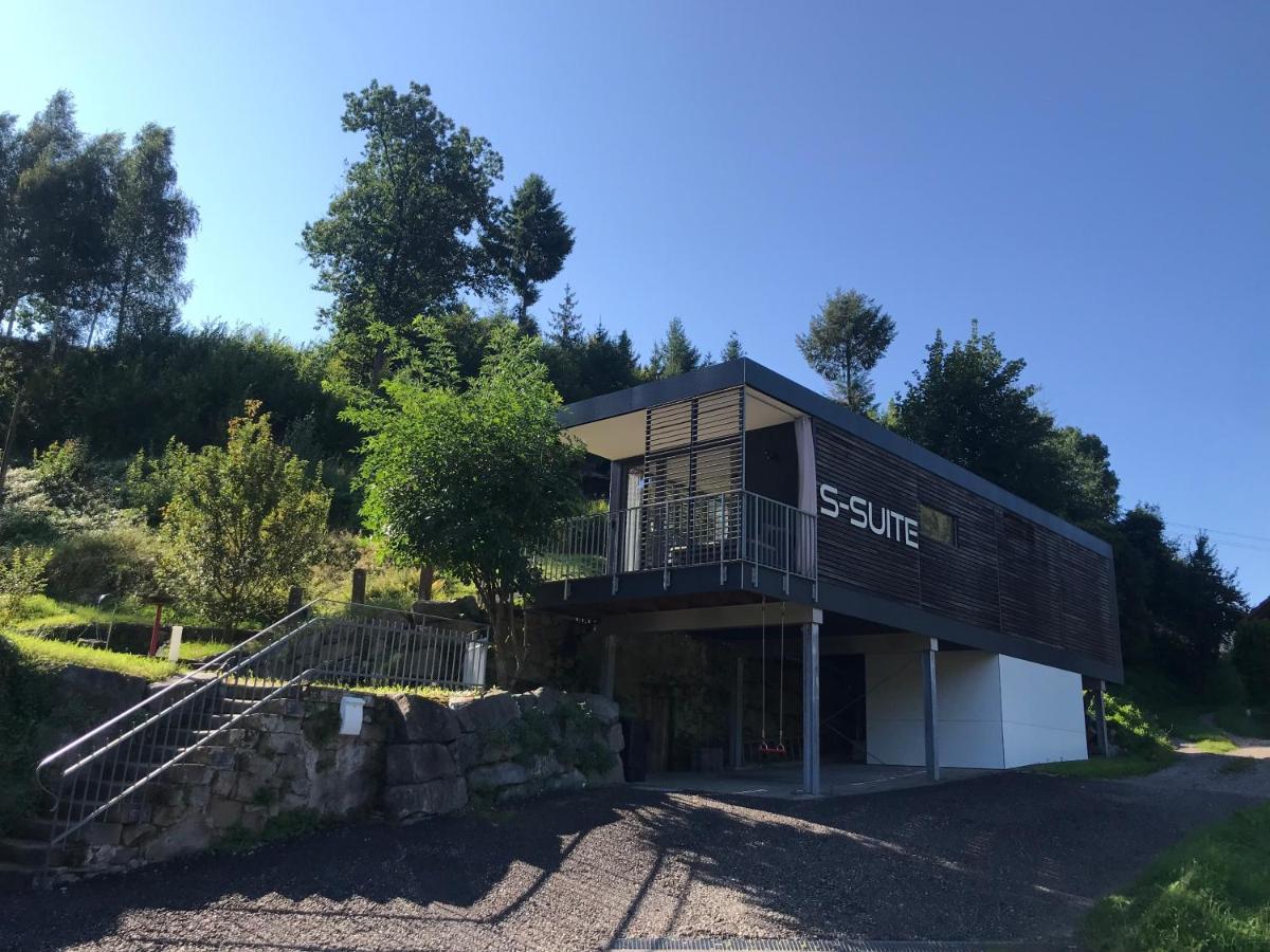 S-Suite Das Design-Ferienhaus Im Schwarzwald Biberach  Exteriör bild